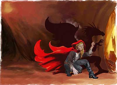 Ural Akyuz - Award - Global Gold Award, Dan Poytner's Book Cover Contest, Colored Full Sketch Work