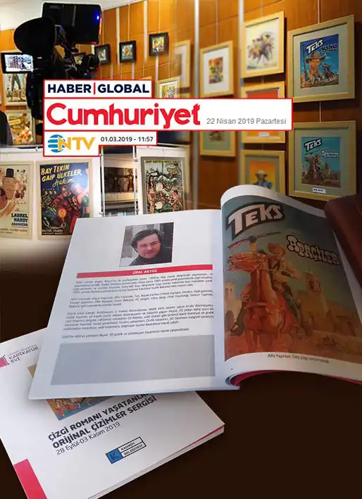 Ural Akyuz artworks are with CROP Society Exhibitions around the City Istanbul