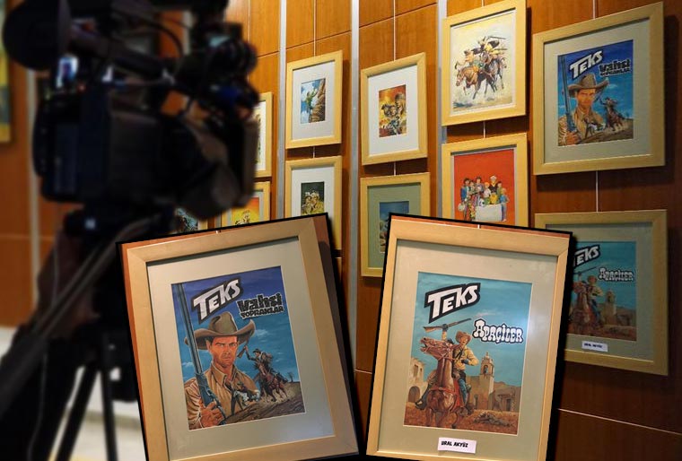 Ural Akyuz's paintings are at Croder Exhibitions.