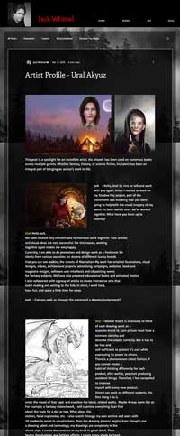 Ural Akyüz Ramos Shadow Fey Artwork