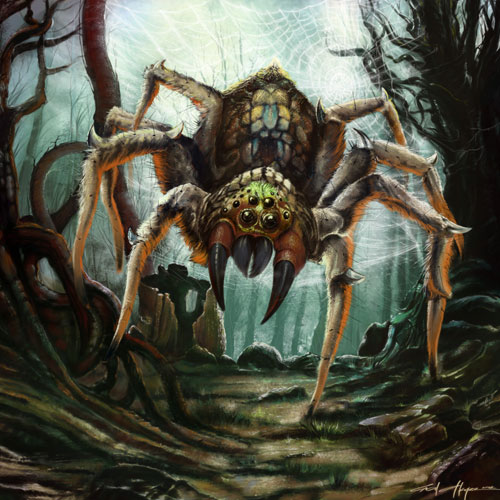 Ural Akyuz artwork, Fantasy Board Game, Card illustration _ USA