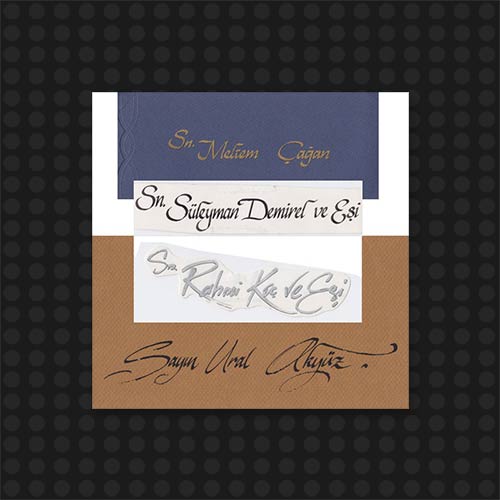 Ural Akyuz _ CALLIGRAPHY SAMPLES