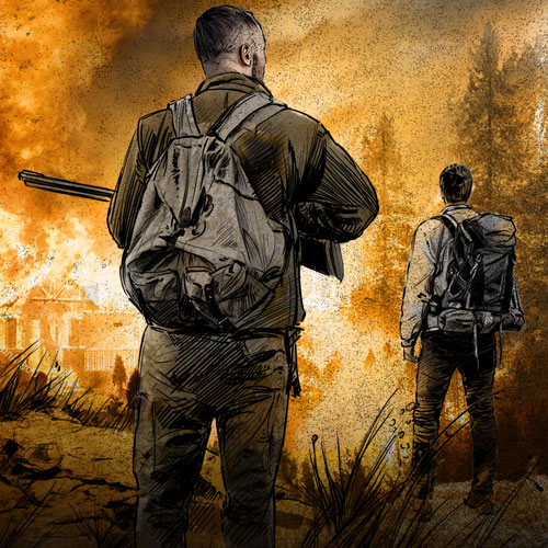 SKETCH. Book Cover Artworks, preliminary sketches by Ural Akyuz