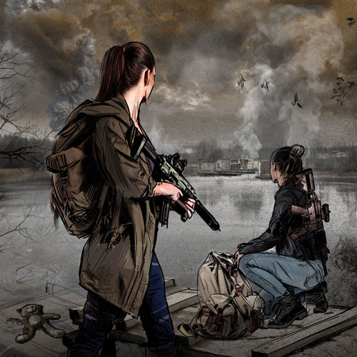 SKETCH. Book Cover Artworks, preliminary sketches by Ural Akyuz