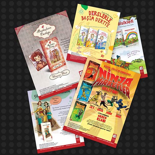 Ural Akyuz _ ART DIRECTION AND POSTER DESIGNS at BOOK PUBLISHING COMPANY